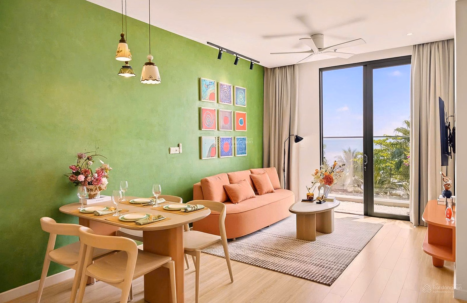 Here there is a 2-bedroom apartment with standard original price and standard policy from the Investor, Price 4.3 billion, Charmora City