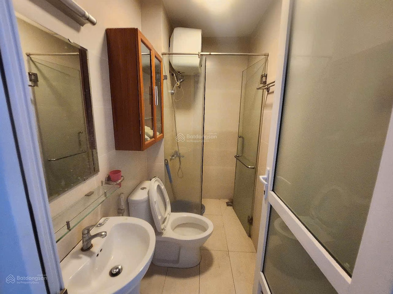 Corner apartment for sale with 2 bedrooms, 2 bathrooms, fully furnished, house with rental contract, Moonlight Park View DS7