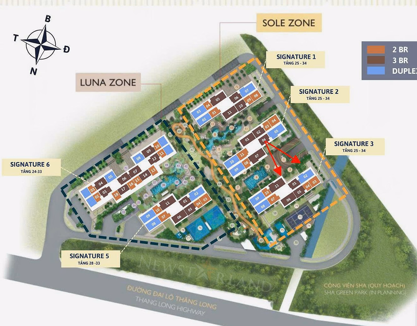 SUPER CHEAP 3D 117m2 Lumi Hanoi project PRICE 10 billion including fees. Contact: 0336 972 ***