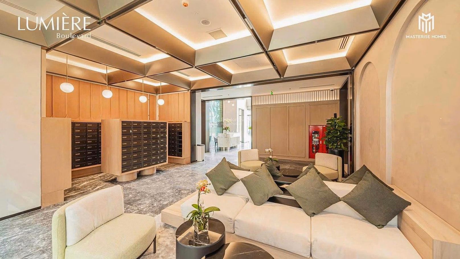 Good price rare 2 bedroom apartment 73m2 open view inside Lumière Boulevard luxury apartment only 4.2 billion