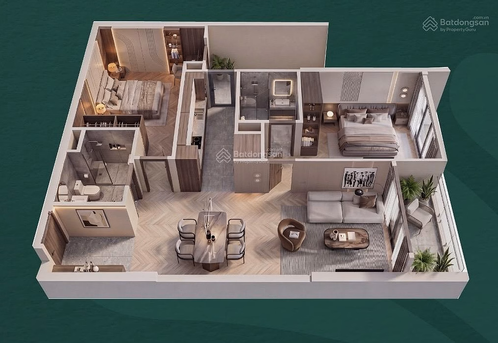 Opening sale of V2 The Vista Van La building - 2 bedroom + 2 bathroom apartment, discount up to 15%, initial capital from 800 million