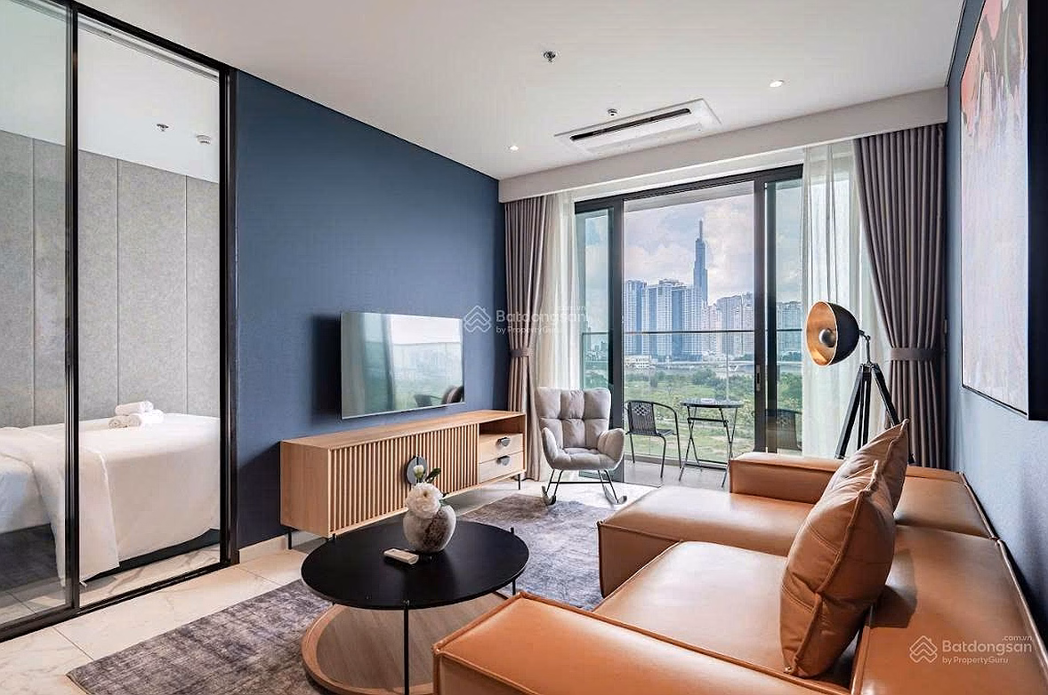 Louis: Selling 2+1 bedroom SPA, area 115m2, view LM81 Saigon river - Price 33.5 billion