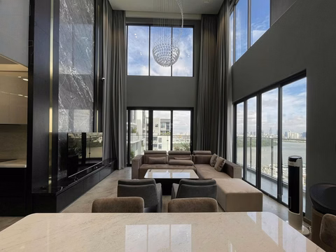 Penthouse for rent in One Verandah, Bat Nan, 105 million, 215m2, 3 bedrooms, 3 bathrooms, preferential price