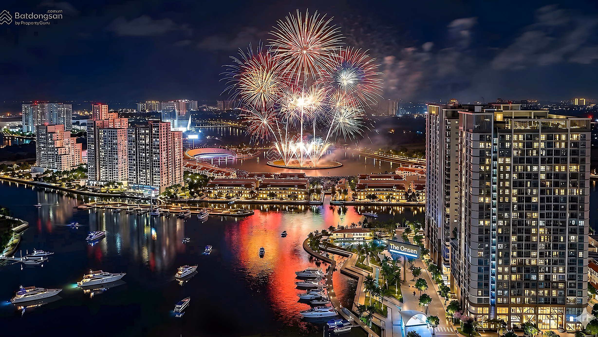 Own an apartment with fireworks view at Onsen 2 building - Charmora city for only 2.36 billion