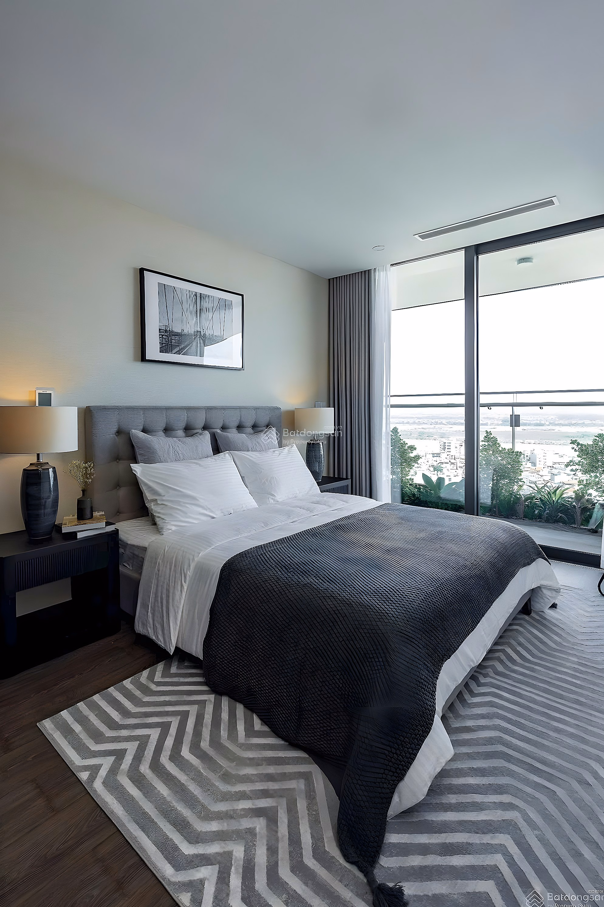 Golden River, luxury apartment for rent 2-3 bedrooms 124-161m2, full furniture, 24-7 house viewing, price 22 million