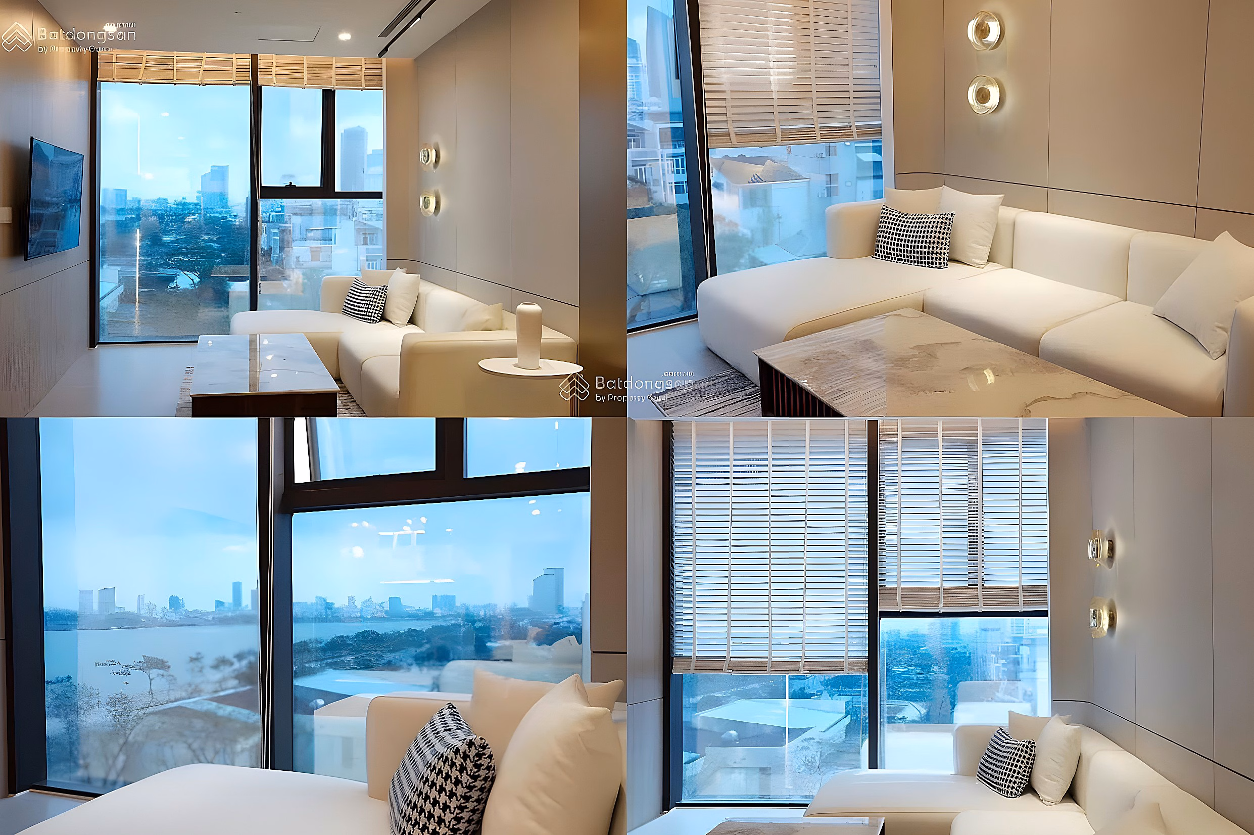 Luxury SAM Towers apartment for rent (The Filmore) 2 bedrooms with Han river view