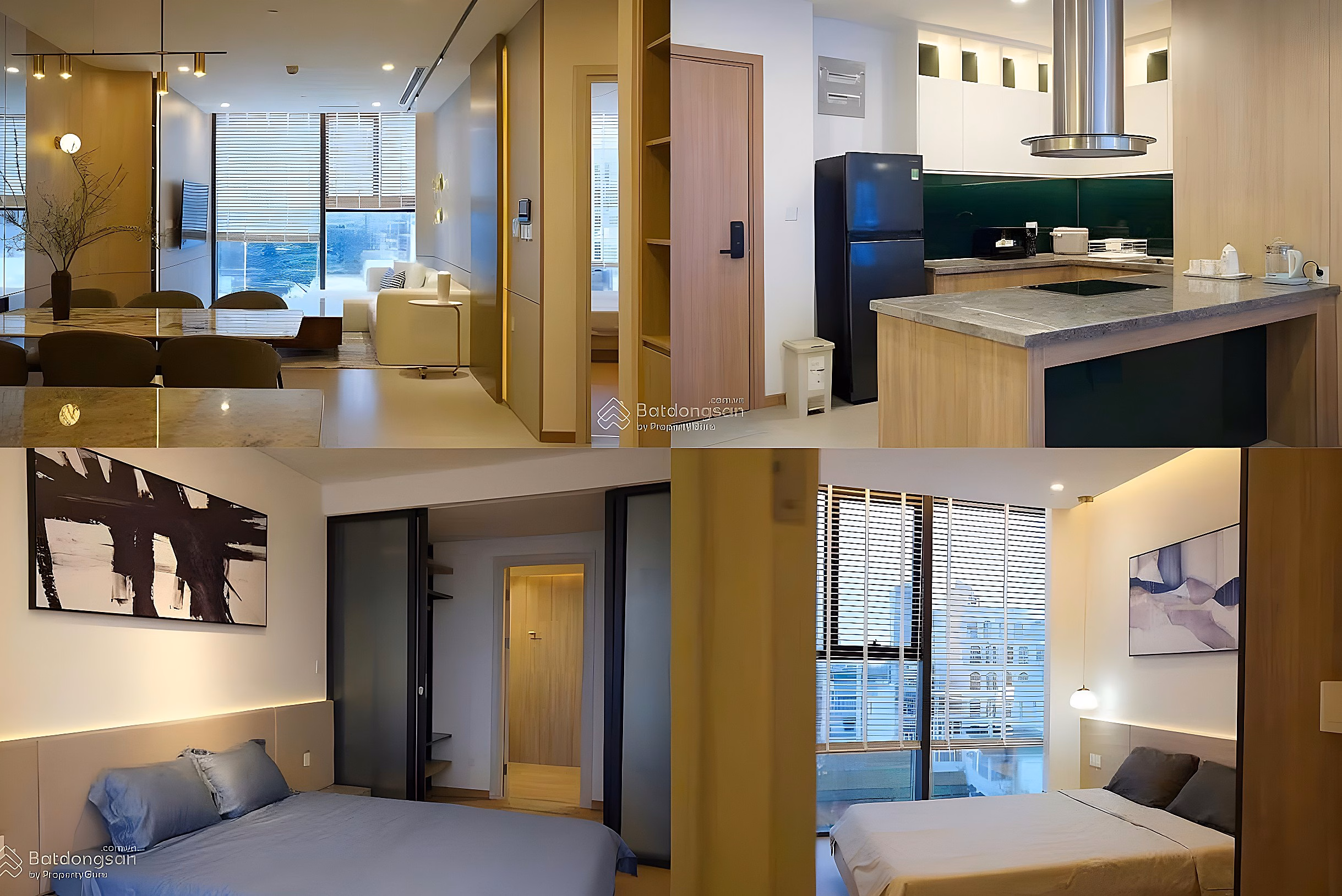Luxury SAM Towers apartment for rent (The Filmore) 2 bedrooms with Han river view