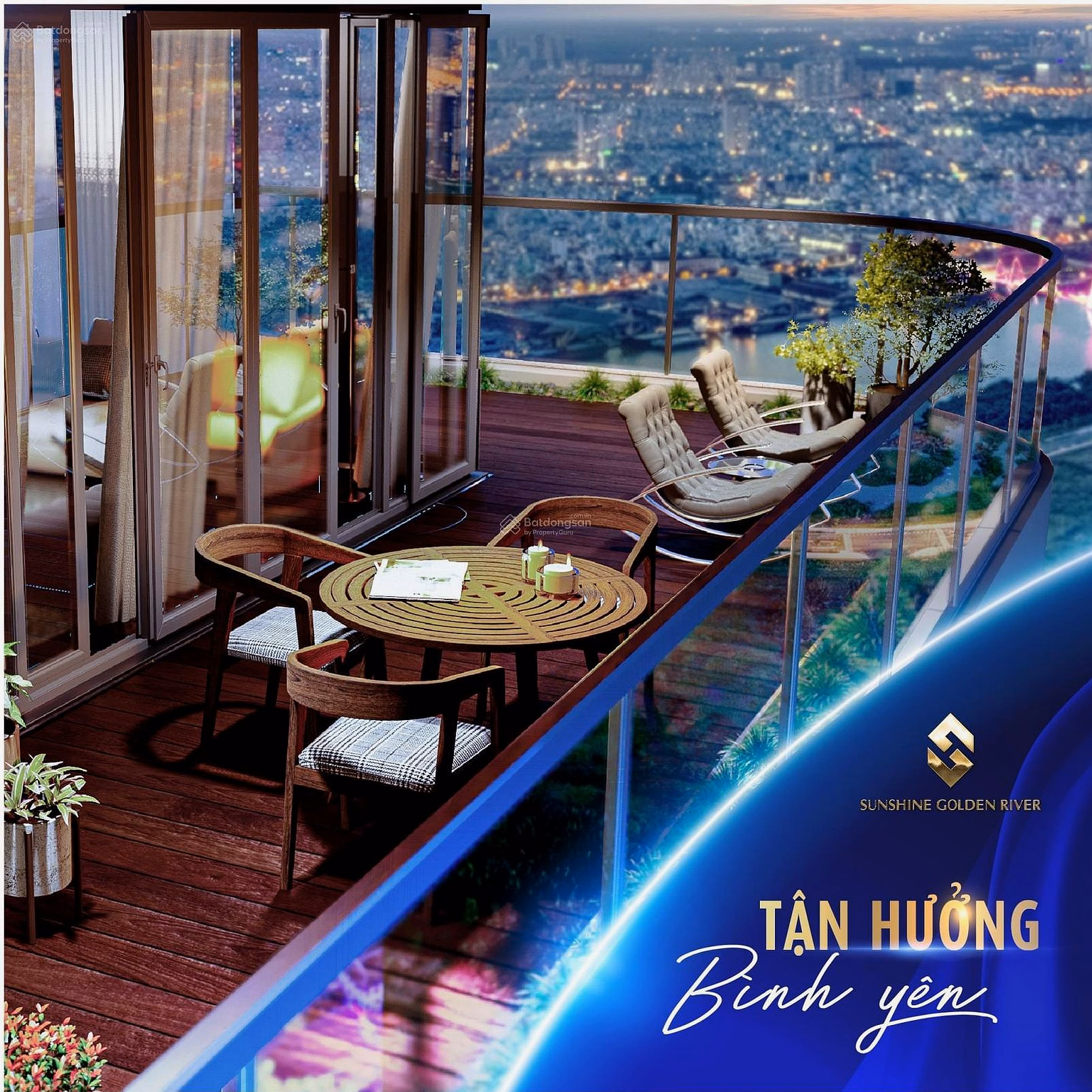 Only 1 most beautiful Penthouse in Tay Ho, 495m2, full view of the Red River and West Lake, priced at just over 131 million/m2