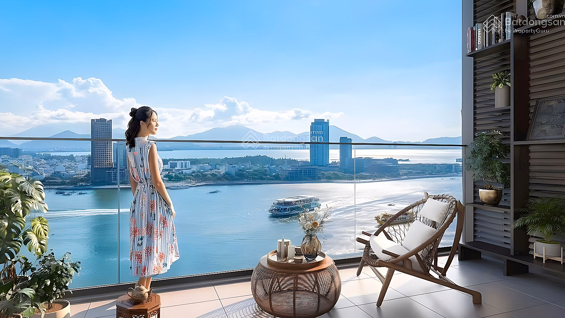 Selling a studio apartment in Symphony 5 project - the last piece right in front of the Han River, priced at just over 1.9% high