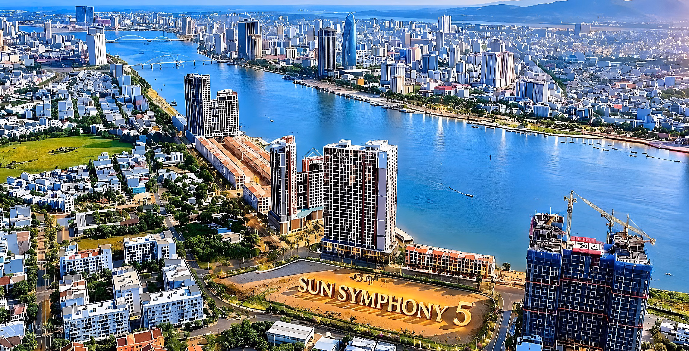 Selling a studio apartment in Symphony 5 project - the last piece right in front of the Han River, priced at just over 1.9% high