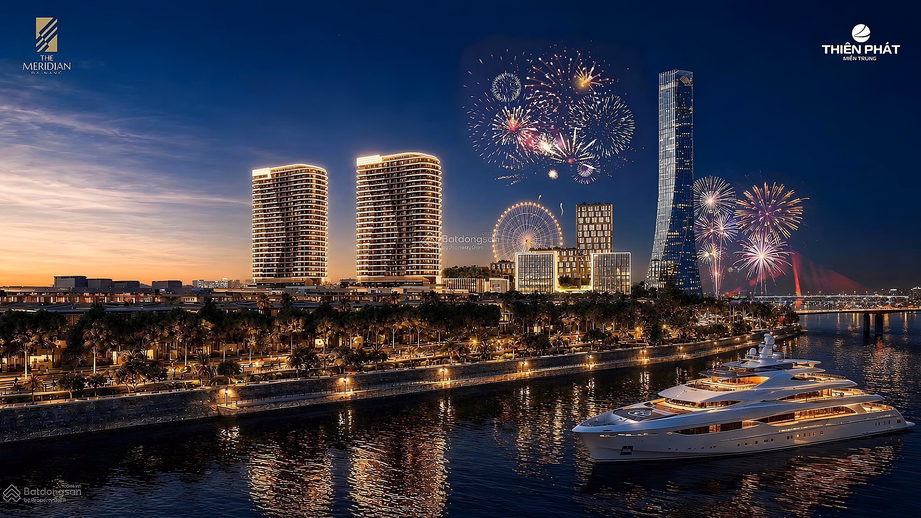 The Meridian Da Nang - Luxury apartment on the banks of the Han River, directly facing Downtown and DIFF stand