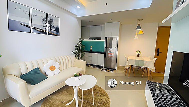 Apartment for sale at Oriental Plaza 685 Au Co, good price for only 2 billion units, area 77m2 - 2 bedrooms - 2 bathrooms - Red book ready
