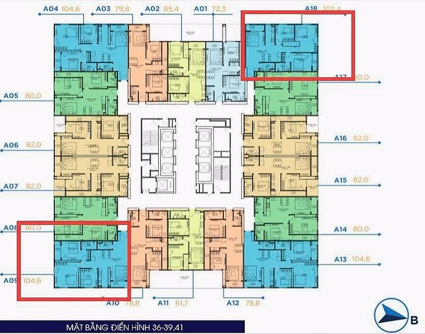 From only 3.2 billion to own a 3-bedroom corner apartment of the project, sign directly with the investor, good price