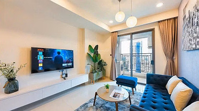 Fully furnished 35m2 studio for rent in Saigon Royal
