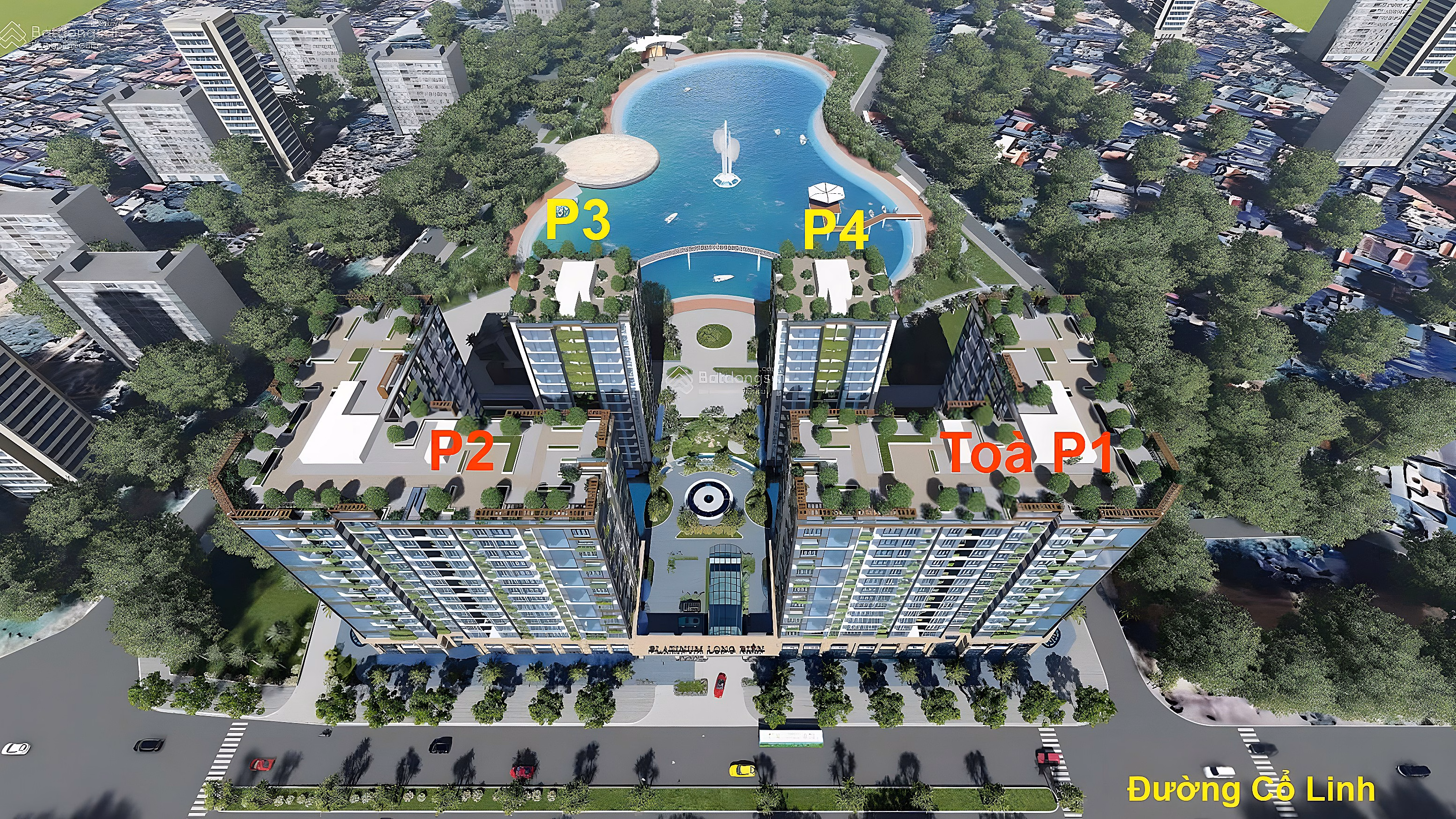 Platinum Long Bien luxury apartment - Co Linh top lifestyle 15 billion, 101m2 3 bedrooms