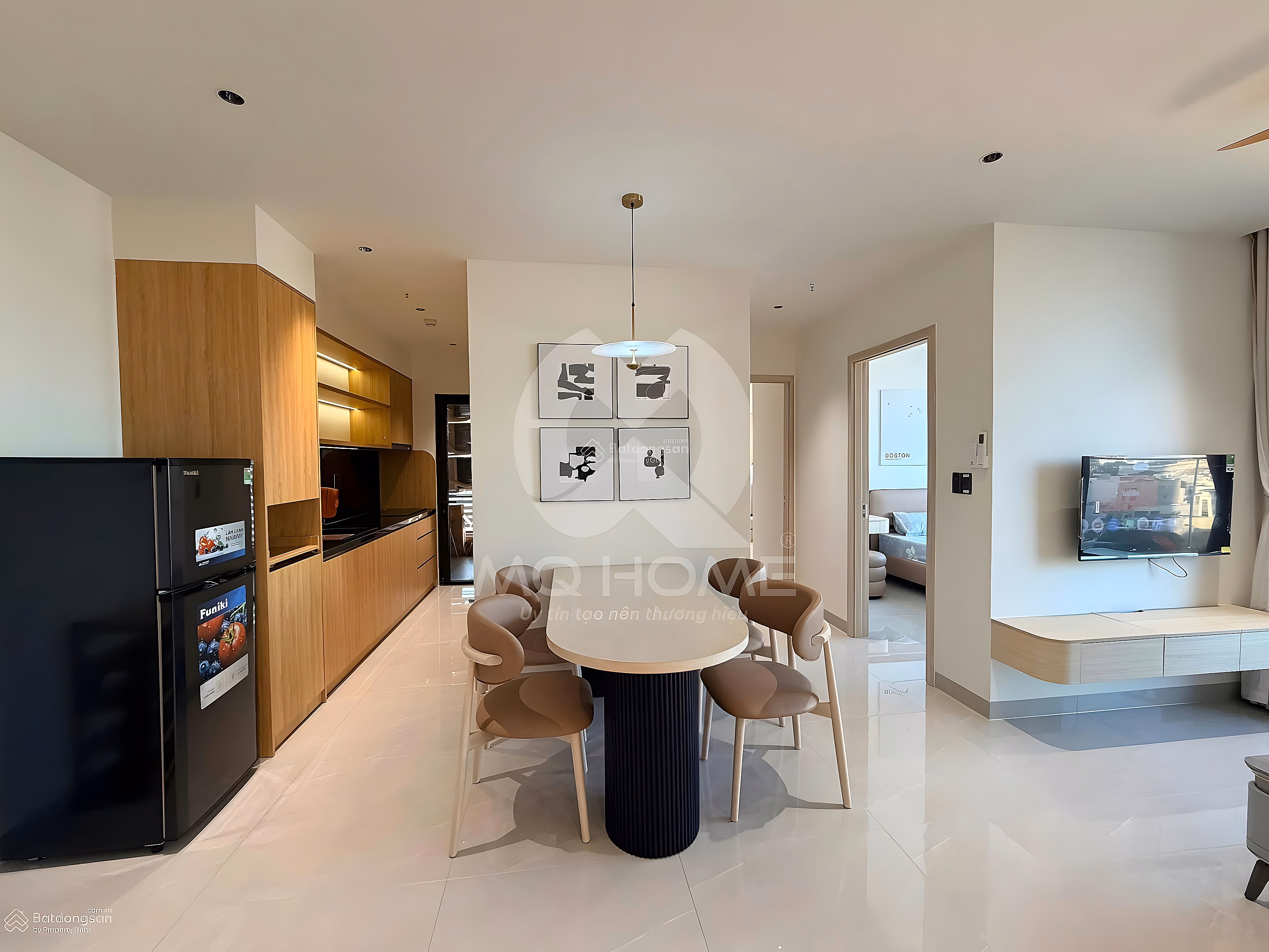 Many fully furnished apartments for rent at Panoma Song Han at good prices