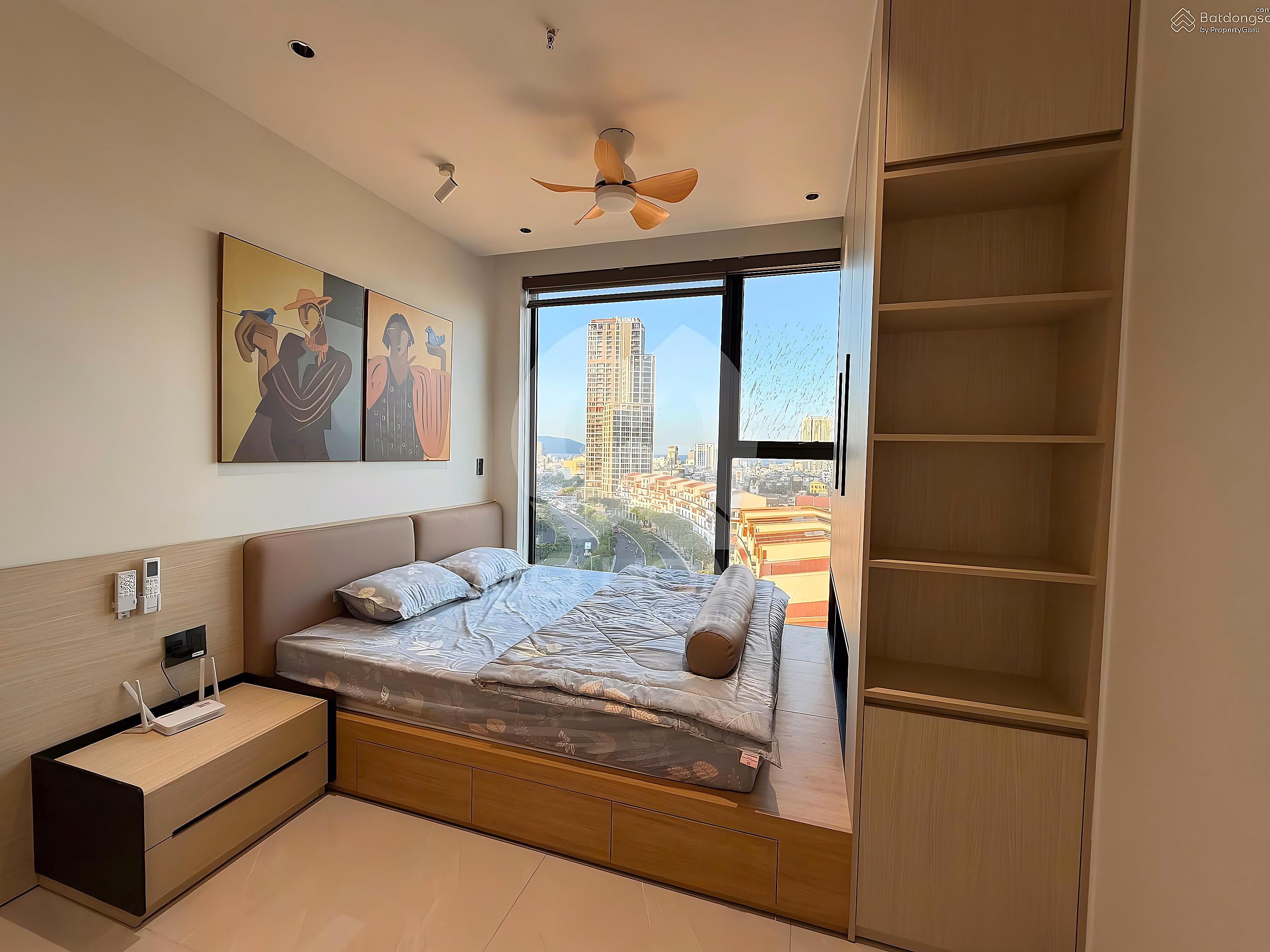 Many fully furnished apartments for rent at Panoma Song Han at good prices