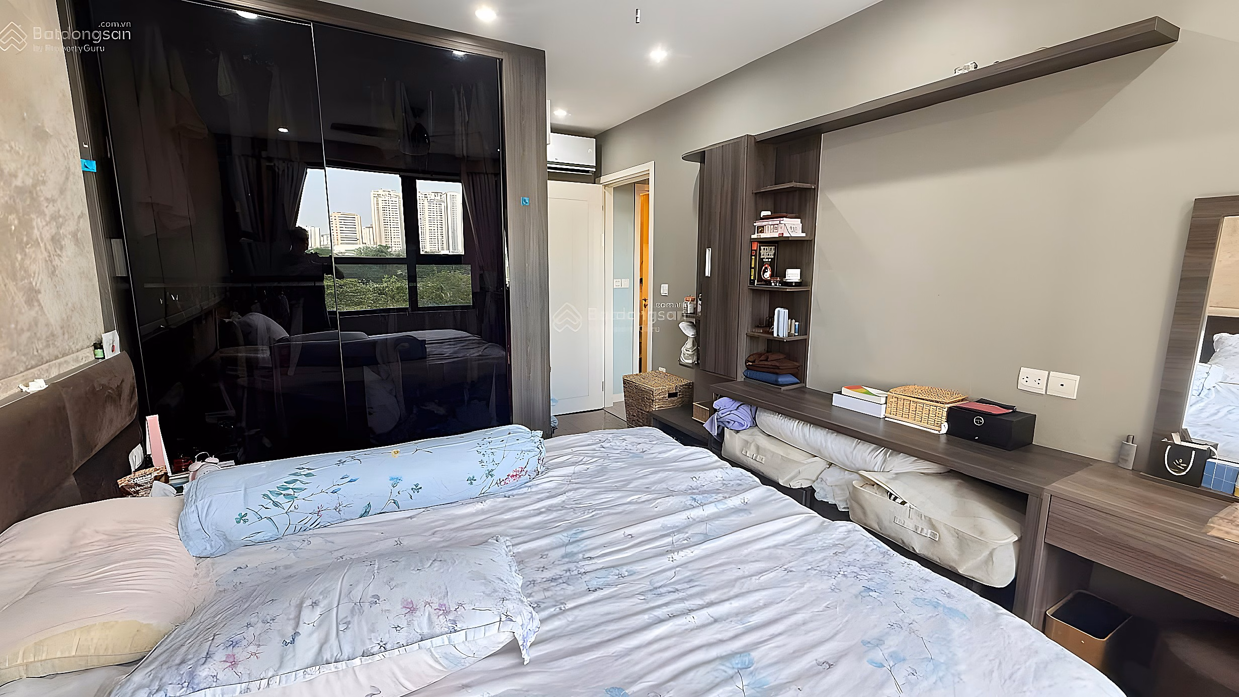 Fully furnished 2BR2VS apartment in C3 D'Capitale building, the largest area of ​​the project's 2BR apartment***