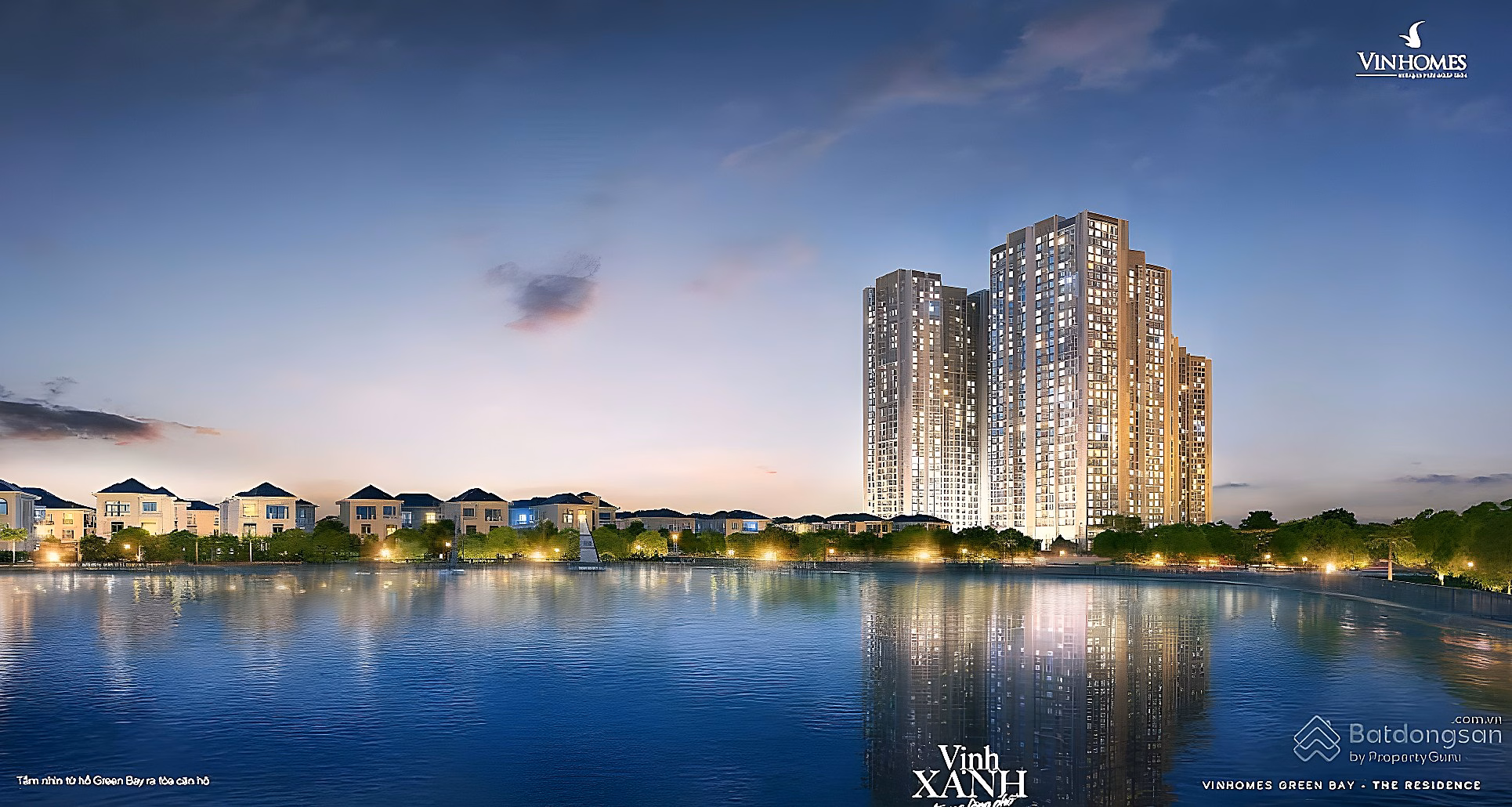 Apartment for sale in G2 Vinhome Green Bay Me Tri building, 70m2, 8.5 billion, 2 bedrooms, 2 buildings, red book, full beautiful furniture.