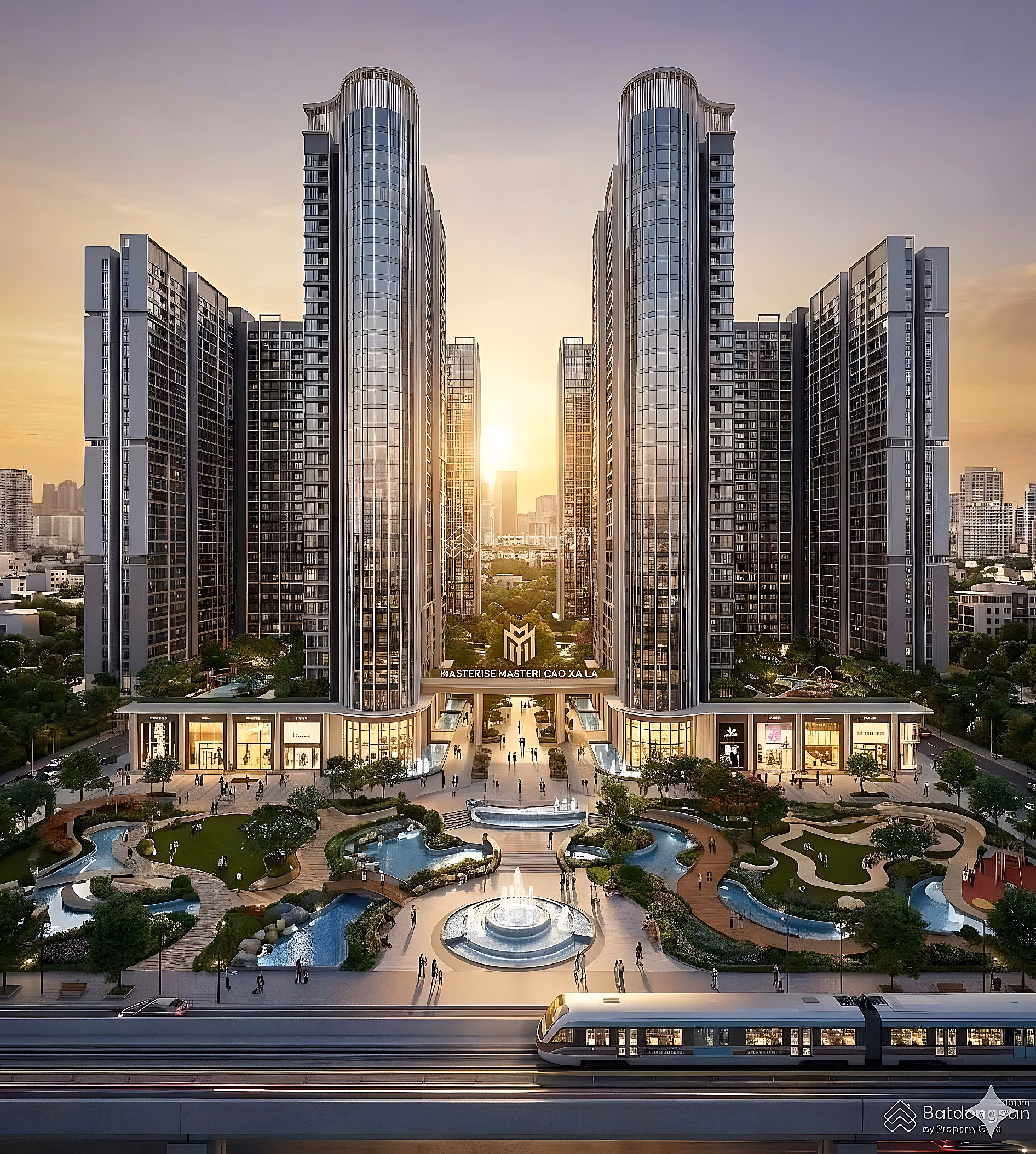 2 bedrooms, full view of Metro station, beautiful panorama of Hanoi from Nguyen Trai, price 12 billion 85m²***