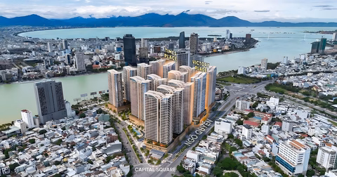 Capital Square Da Nang only owns 25% of its equity capital to immediately own a luxury Han River apartment