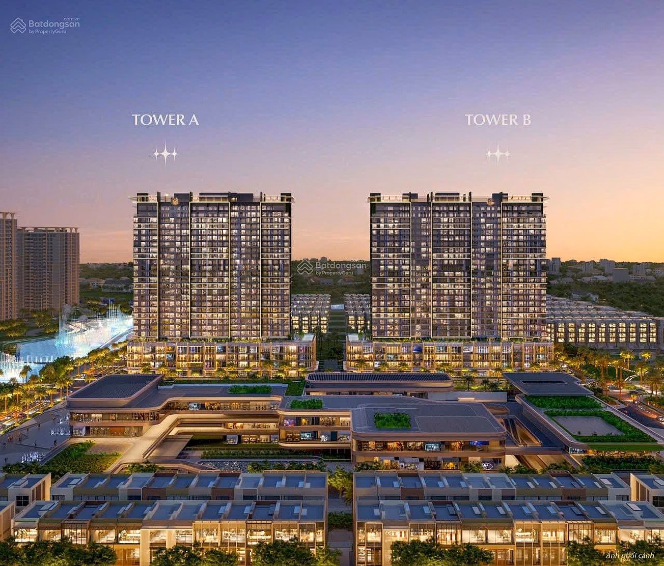 Duplex for sale B-17.19 Lumière Midtown District 2, corner apartment of Tower B facing Southeast