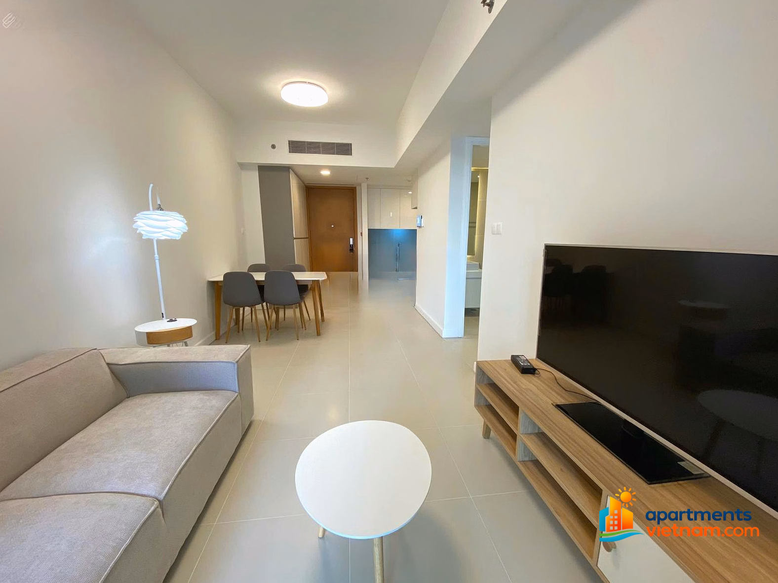 The owner wants to quickly rent an empty Gateway Thao Dien apartment 1 bedroom, 53.6m2, ready to move in immediately