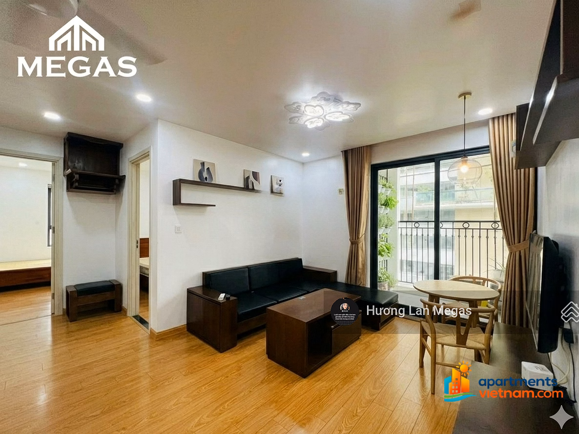 2N2WC apartment for only 13.5 million/month, close to Mai Dich intersection, nice basic decor, full furniture