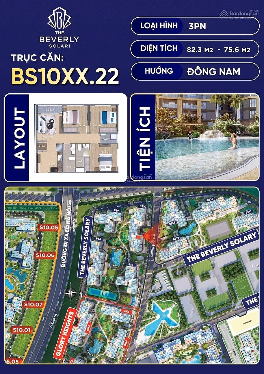 Under 5 billion, own a 3-bedroom apartment at Vinhomes Grand Park