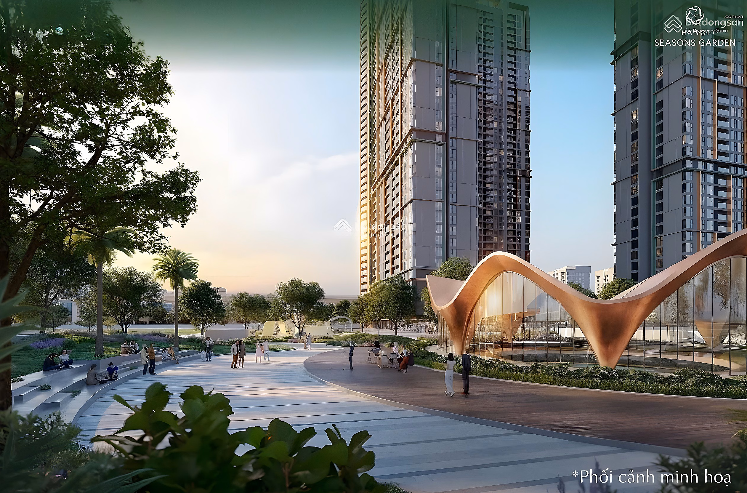 Own a golden land fund in the heart of the Capital! Hanoi Seasons Garden Masteri Cao Xa La!