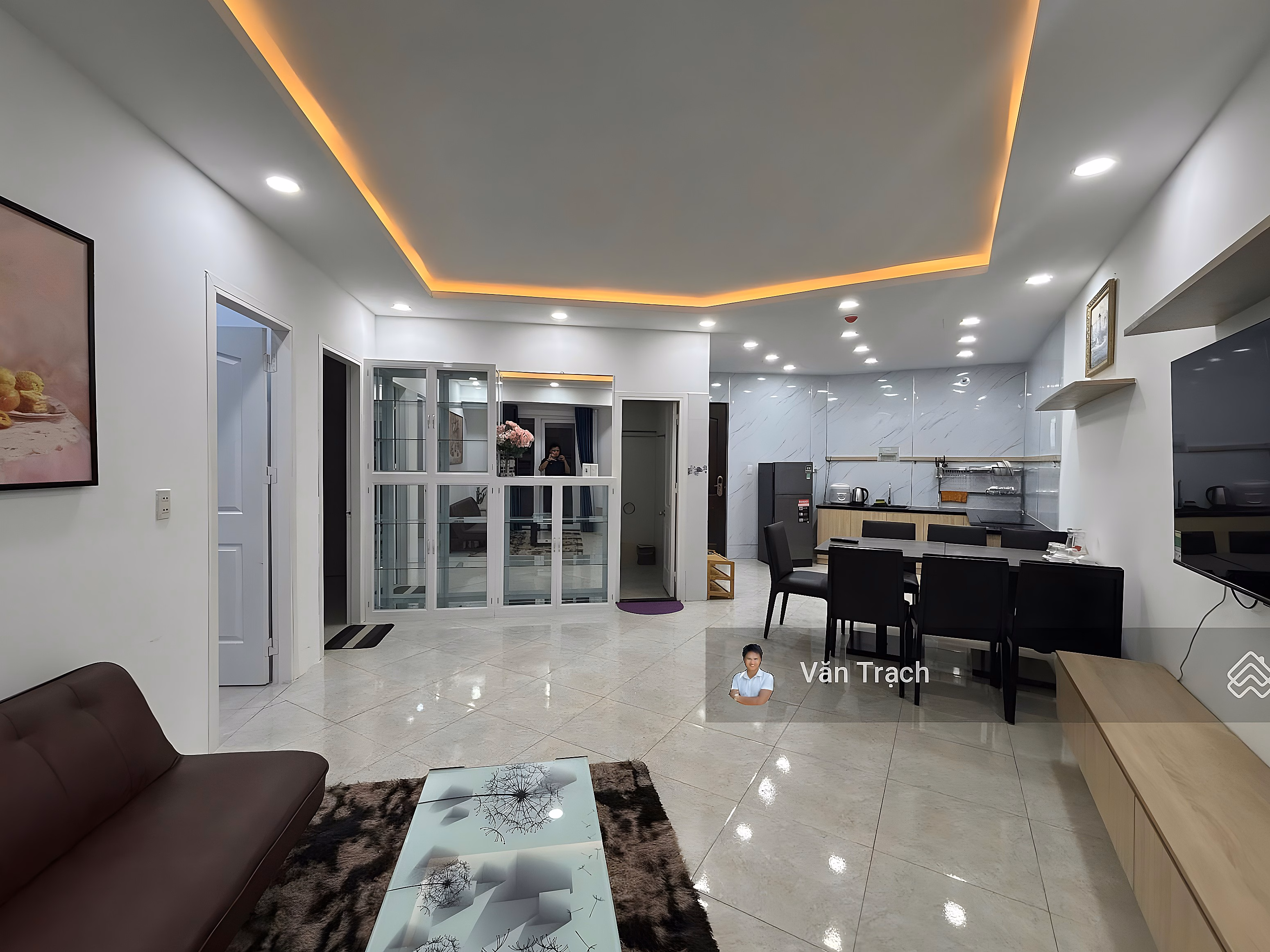 Apartment for rent in Muong Thanh Khanh Hoa, front of Tran Phu, ready to move in, fully furnished