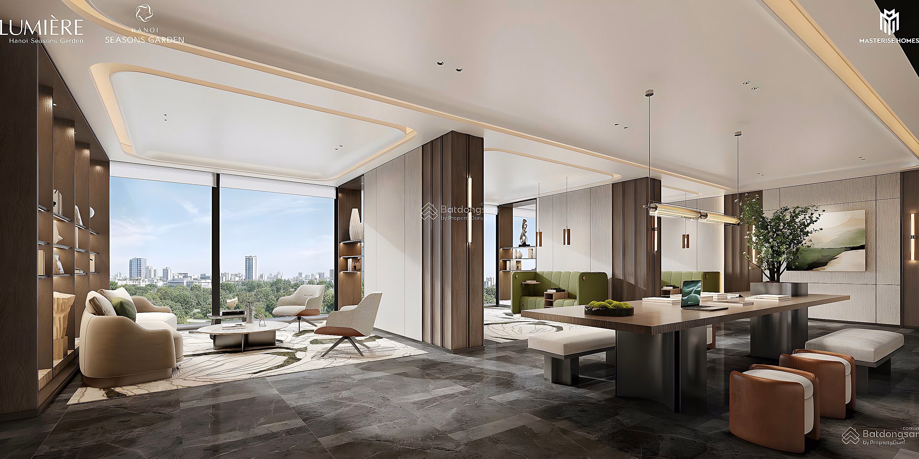 3 diplomatic apartments at lowest price Lumiere Cao Xa La TTS only from 110 million/m² 25% cheaper - View of eternal fireworks
