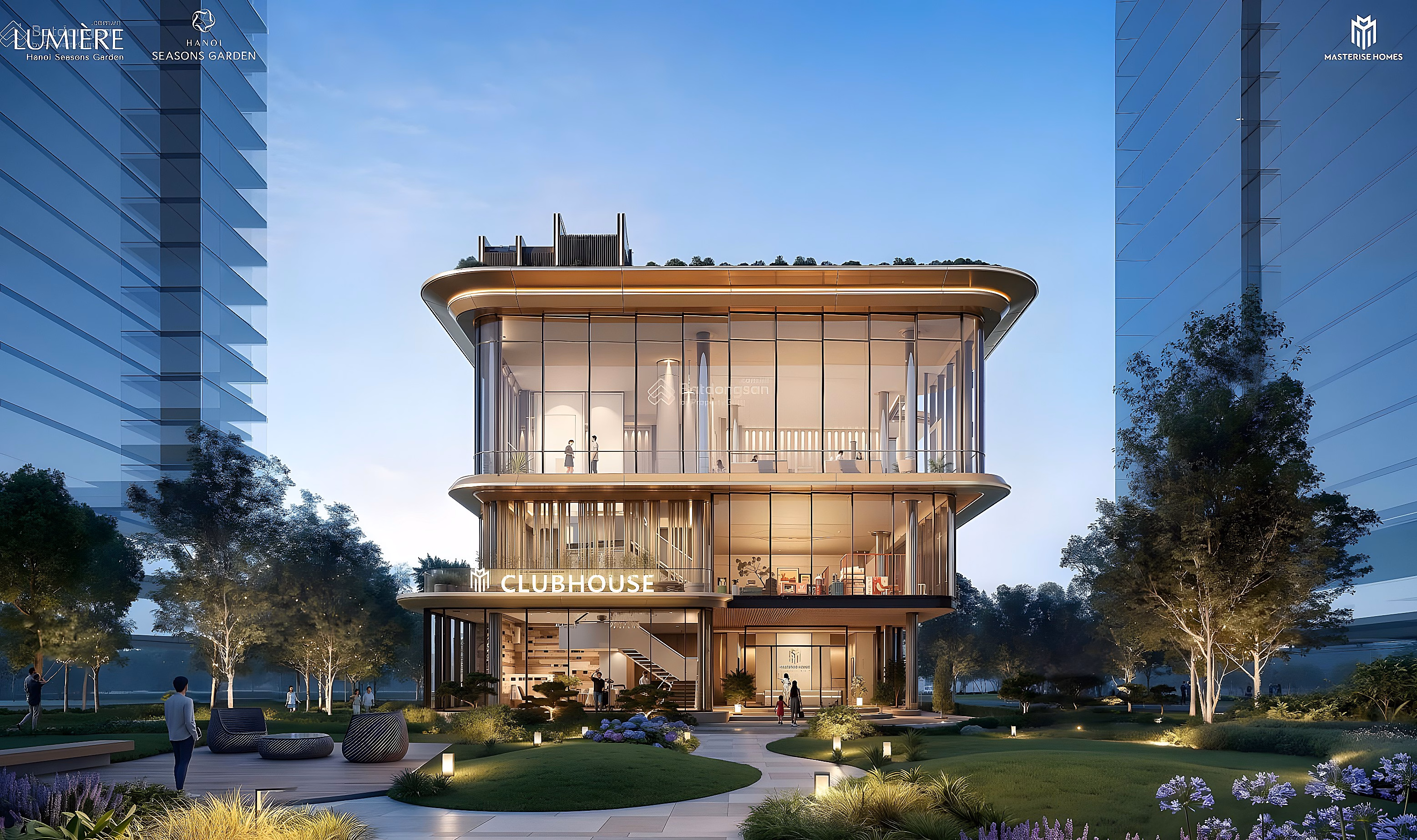3 diplomatic apartments at lowest price Lumiere Cao Xa La TTS only from 110 million/m² 25% cheaper - View of eternal fireworks