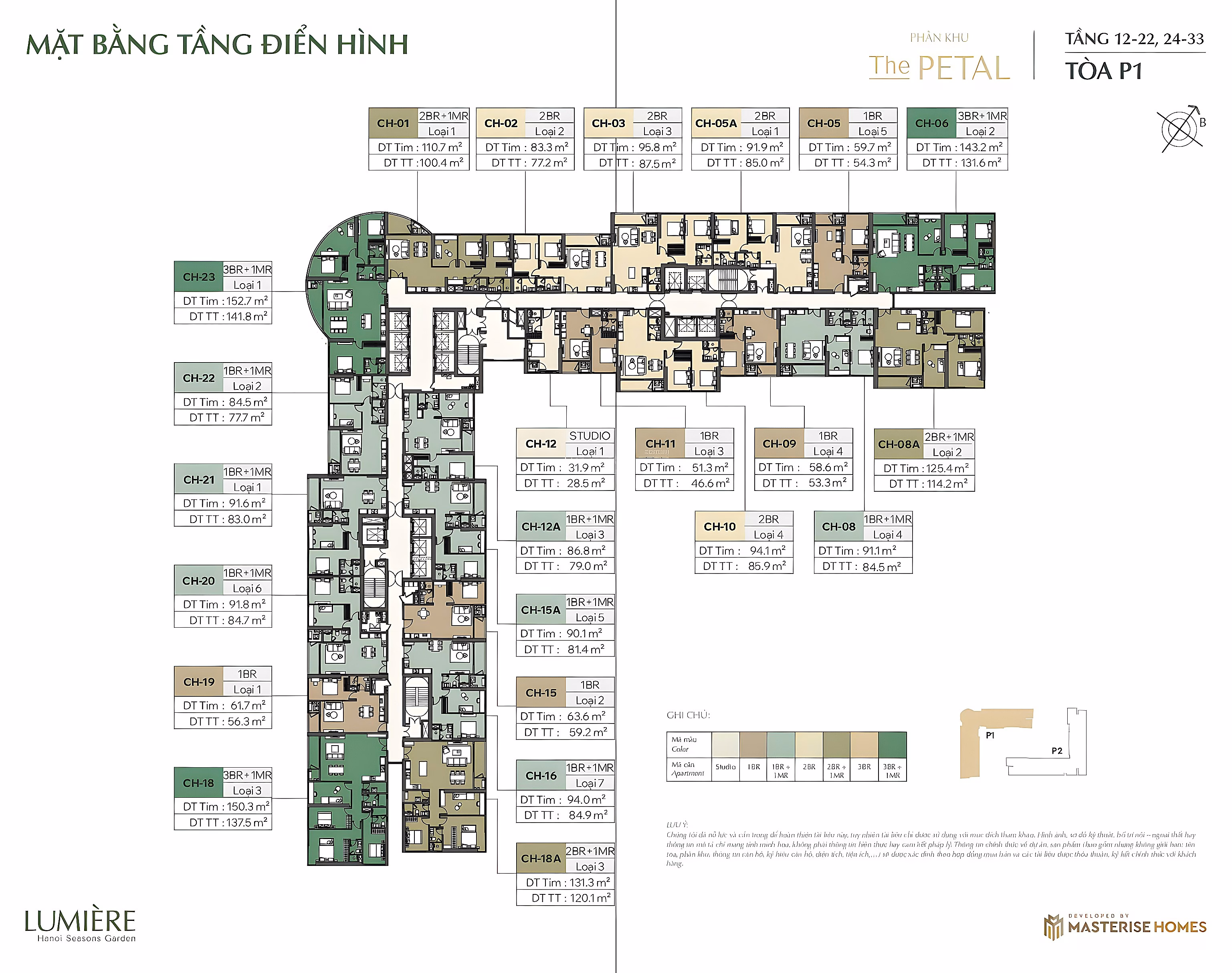 3 diplomatic apartments at lowest price Lumiere Cao Xa La TTS only from 110 million/m² 25% cheaper - View of eternal fireworks