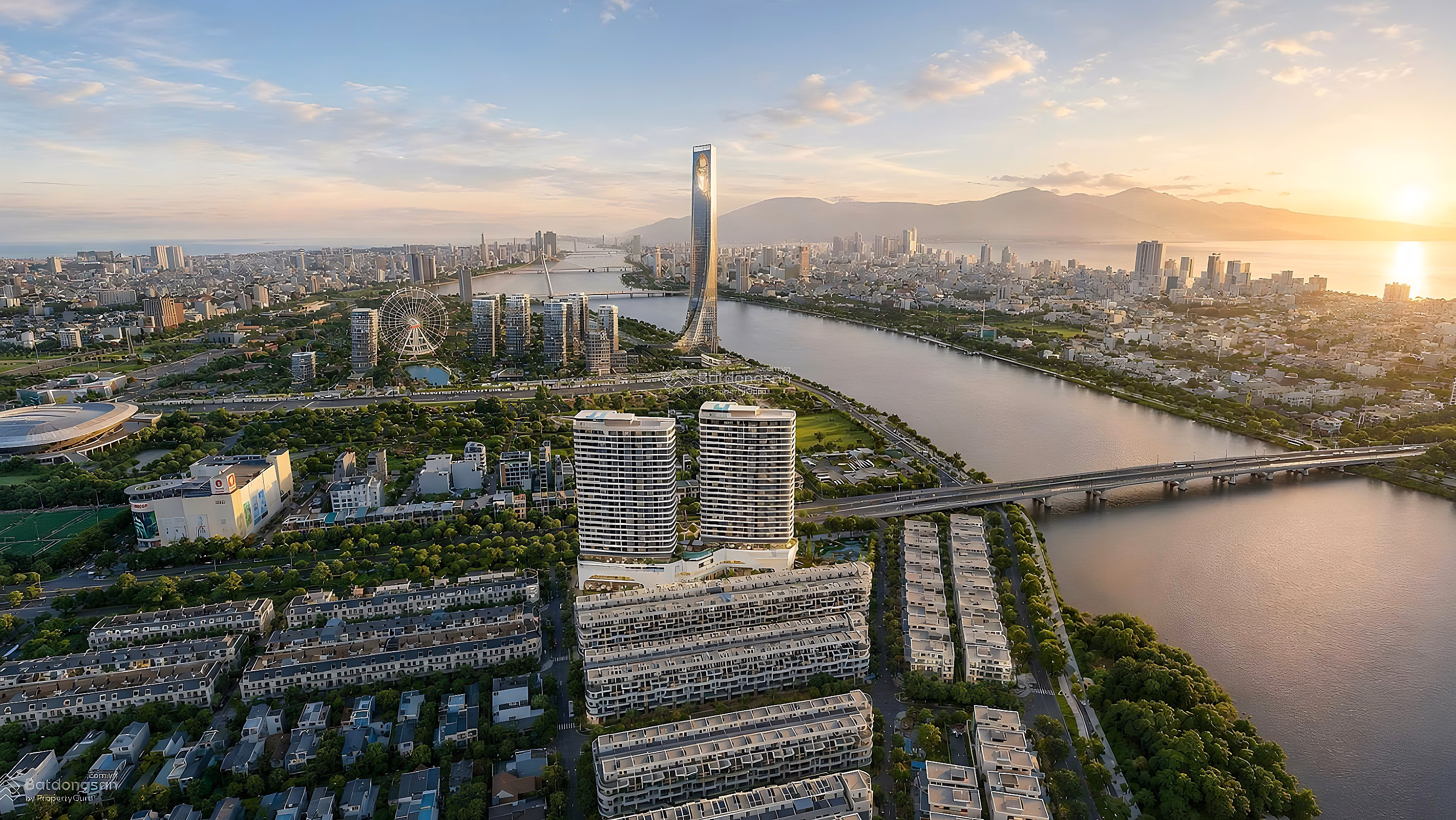 1.1 billion to own a studio apartment with Han River view - a luxury apartment handed over right next to the wall