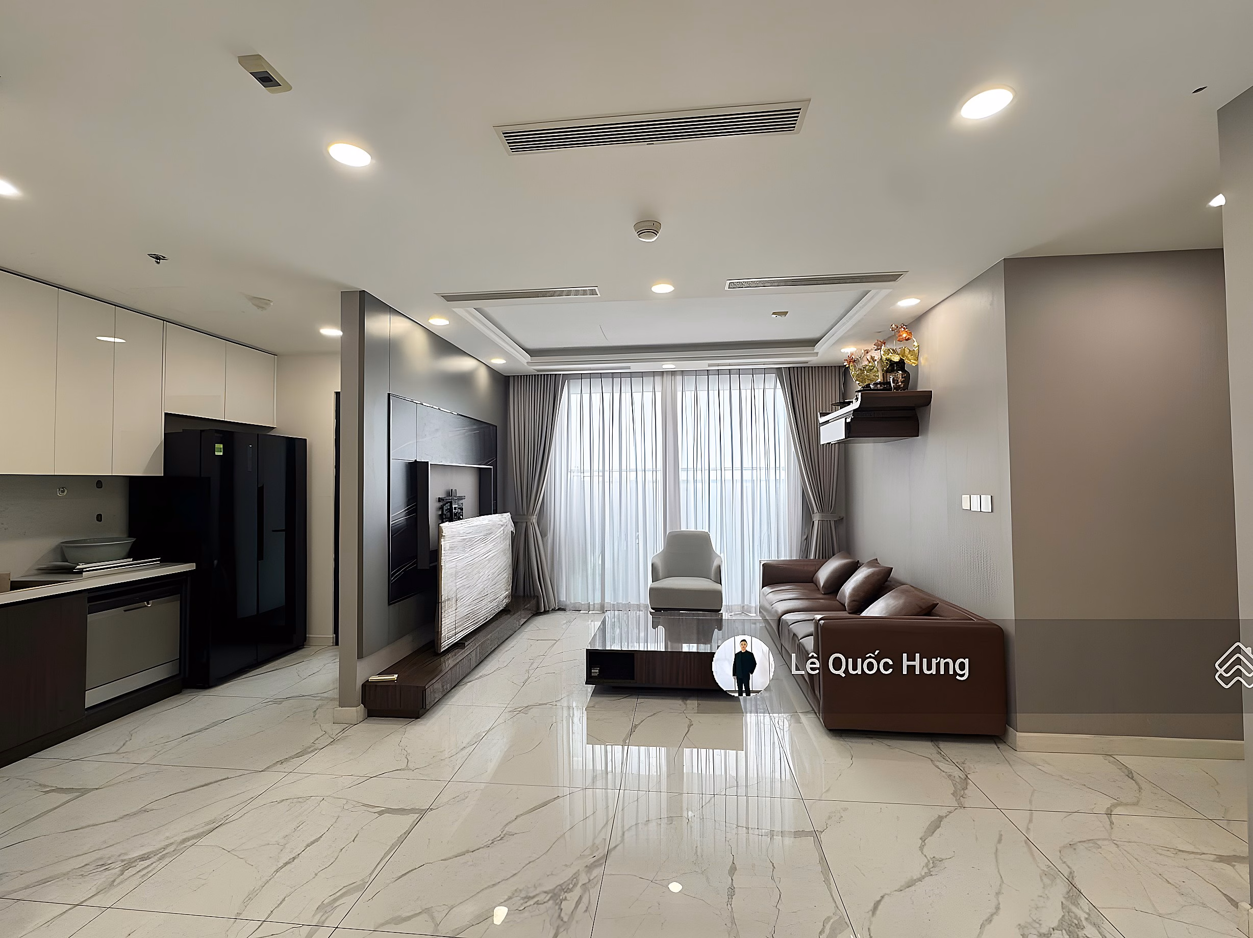 SUNSHINE SKY CITY Apartment for sale (4 bedrooms + 1, 3 bathrooms) area 132m2 fully furnished price 9ty400