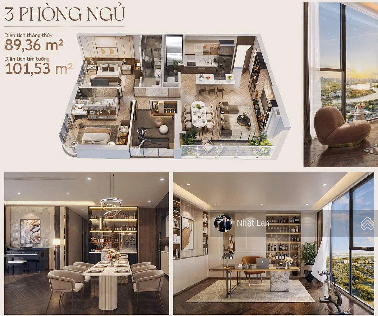 Vlasta Premier Luxury Apartment District 7 Payment Progress Only from 820 TR Own 3 Bedrooms 102M² Immediately