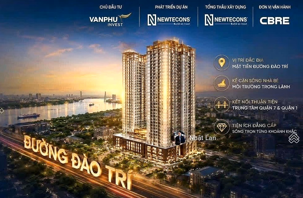 Pay 430 million, sign sales contract 20%, receive immediate home ownership of Vlasta Premier Dao Tri apartment, District 7, CK up to 13%++