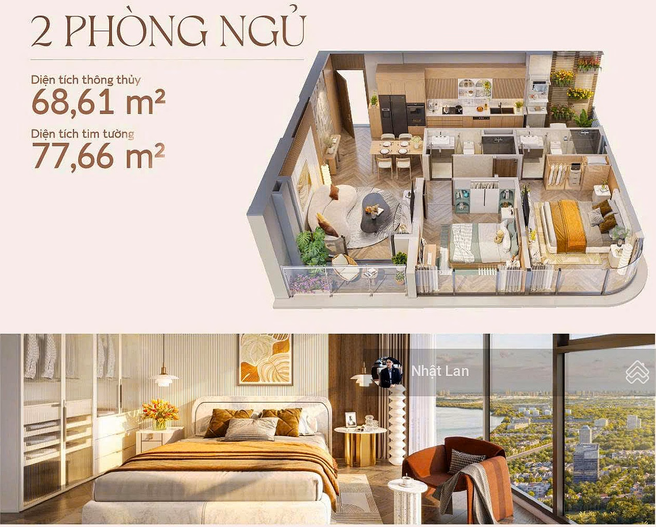 Pay progress from only 820 million to immediately own 3 bedrooms 102m² - Vlasta Premier