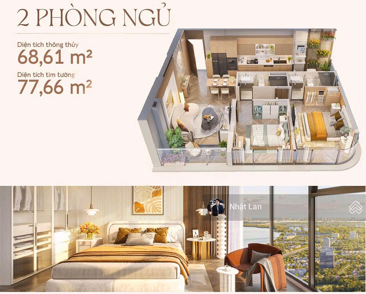Pay only 650 million to immediately own a 2-bedroom Vlasta Premier apartment in District 7 with discount up to 13%++