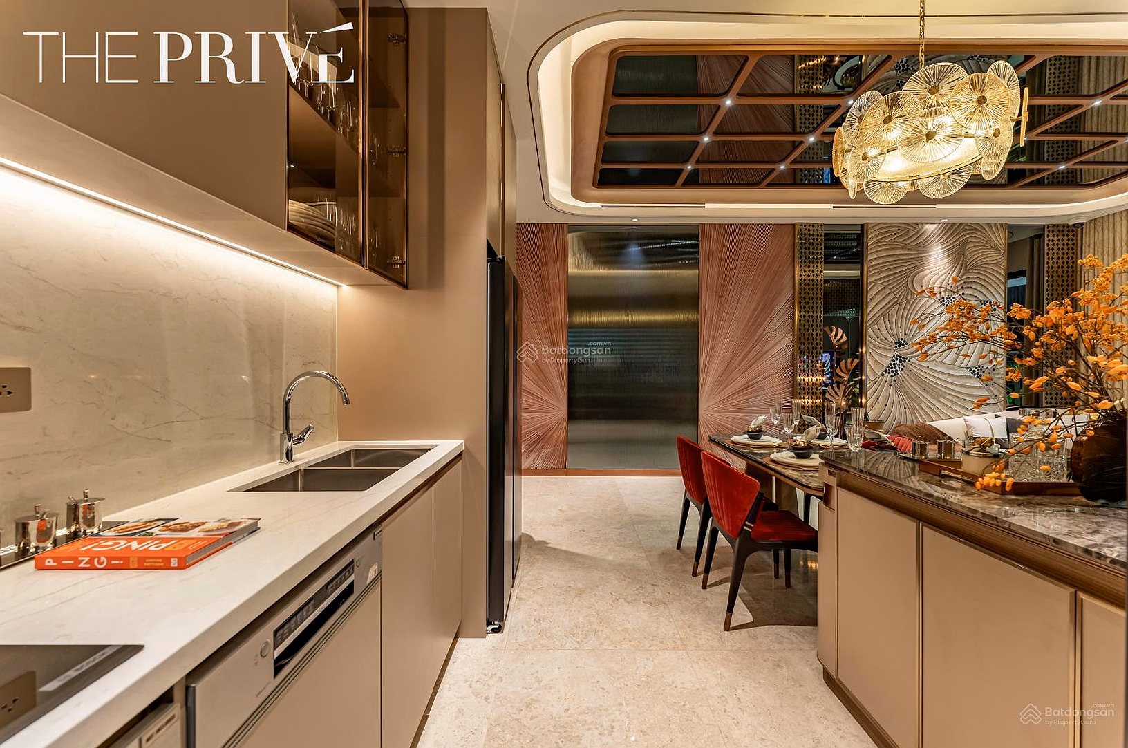 10 billion to own a 2-bedroom apartment in The Privé high floor with open river view in the East area of ​​Ho Chi Minh City