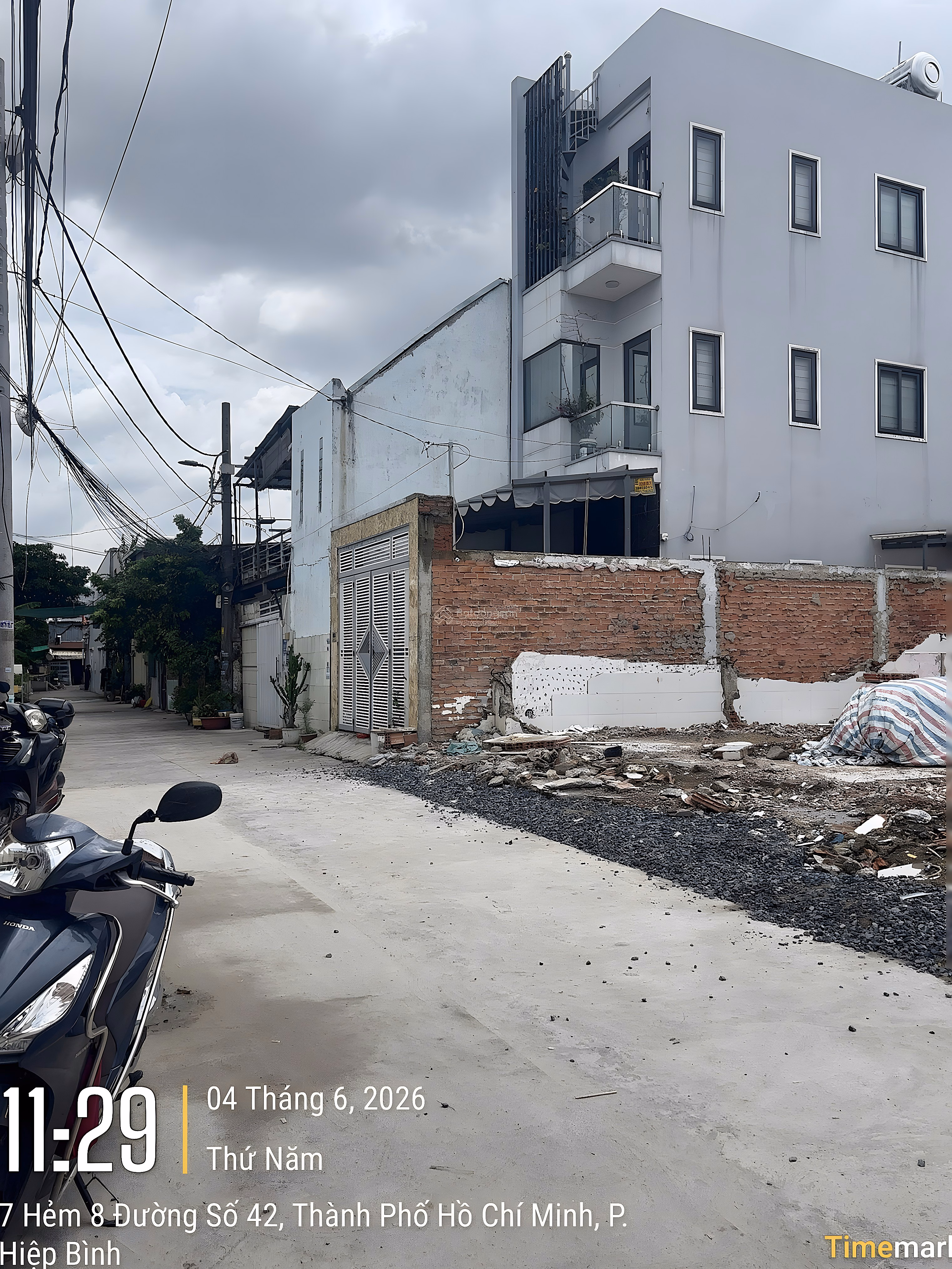 Rare item. 3 lots F0 close to Tam Binh street. Hiep Binh Market. Good price. Nice location