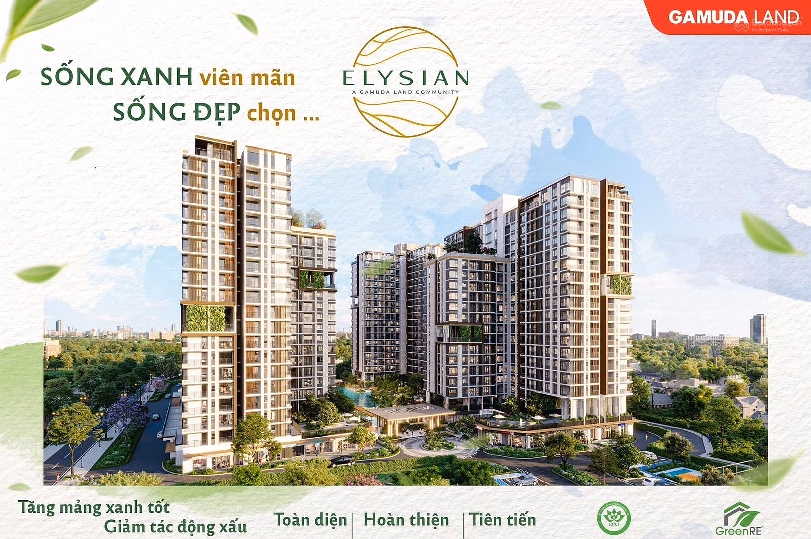 Elysian 1 bedroom apartment for sale. Best price 3,250 billion on the market, 65% delivery progress
