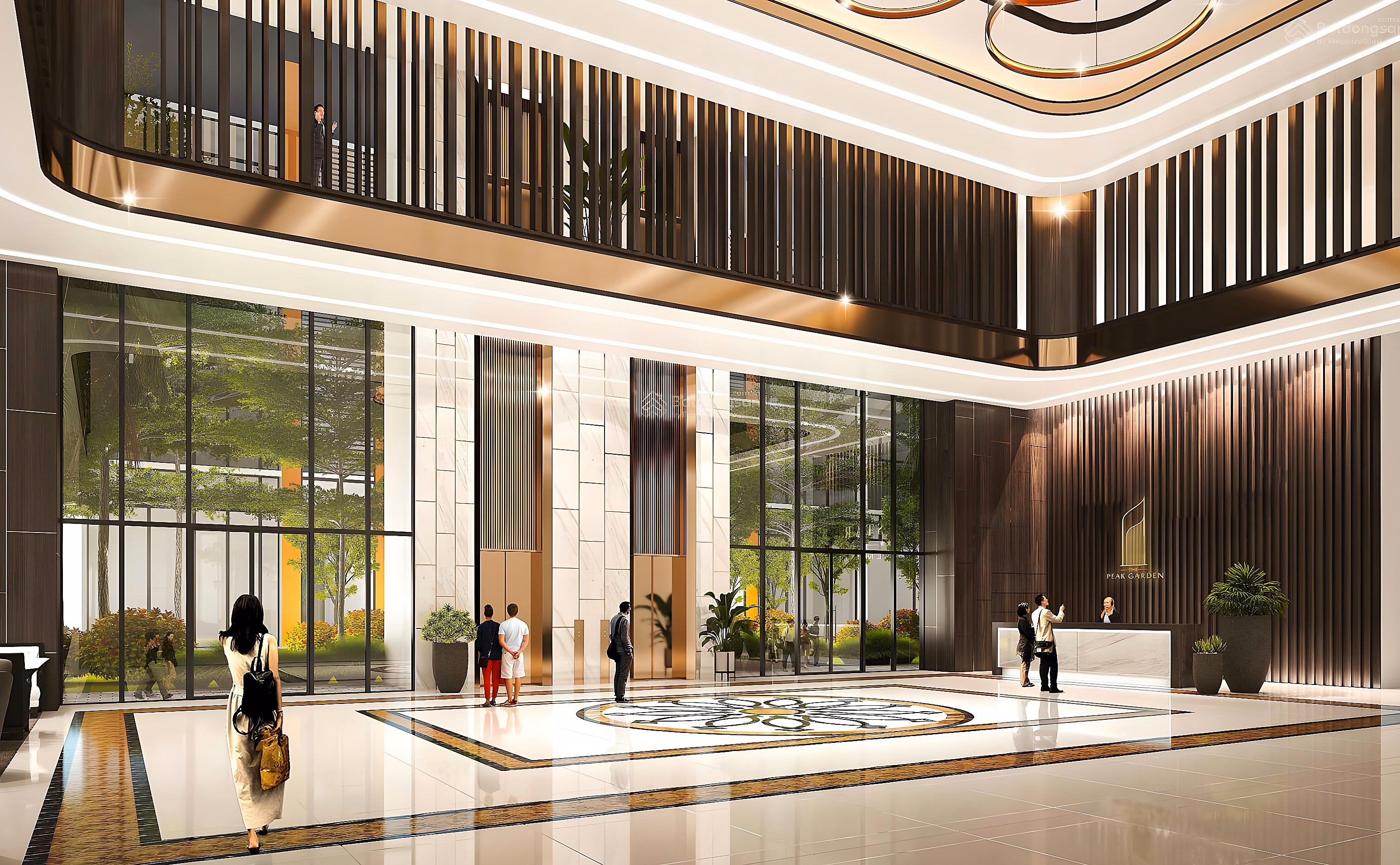 The Peak Garden District 7 - Phu My Hung adjacent apartment priced from 75 million/m², contact now to receive a beautiful shopping cart