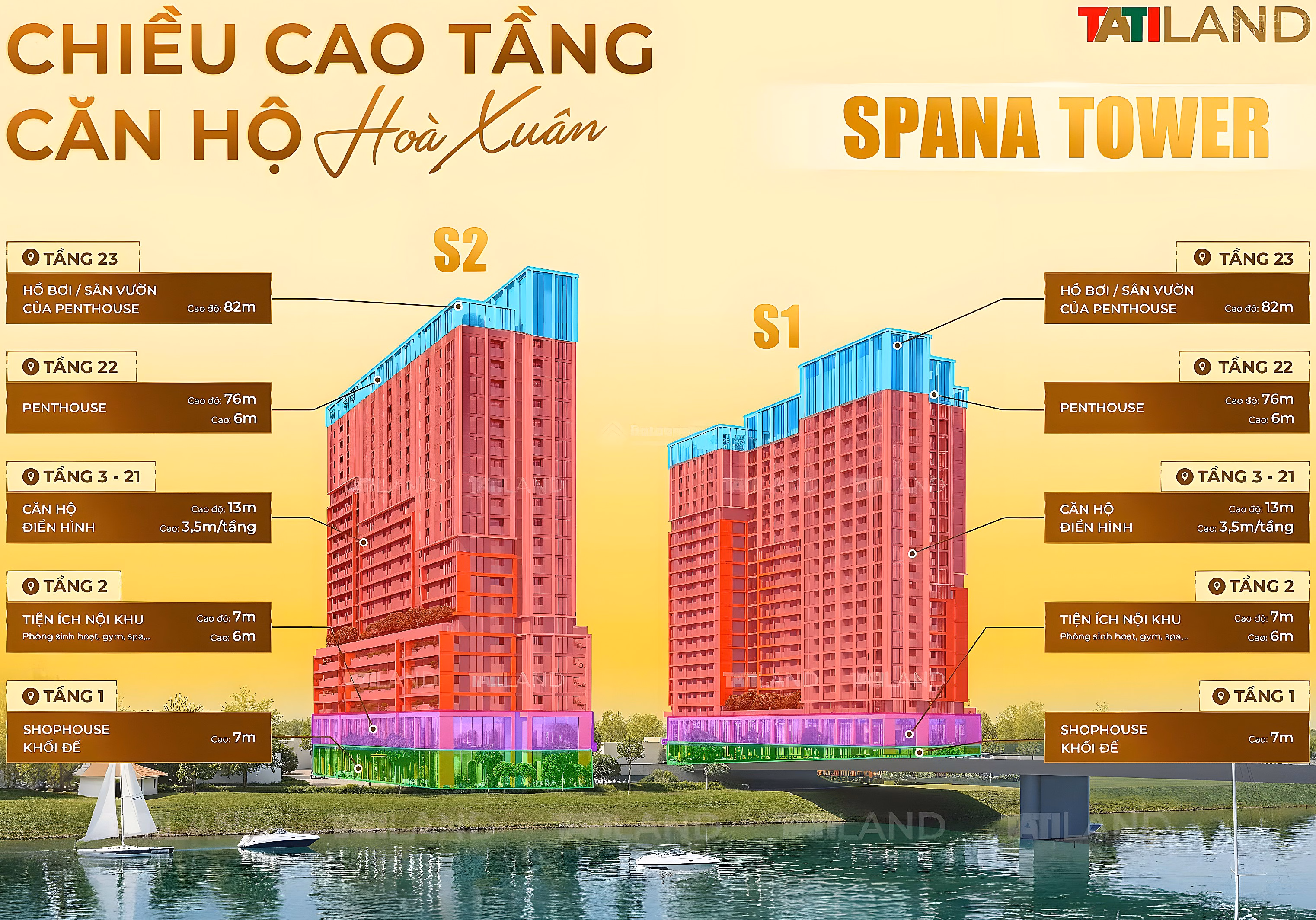 2-bedroom corner apartment with river view "final" original price of investor Sun Group
