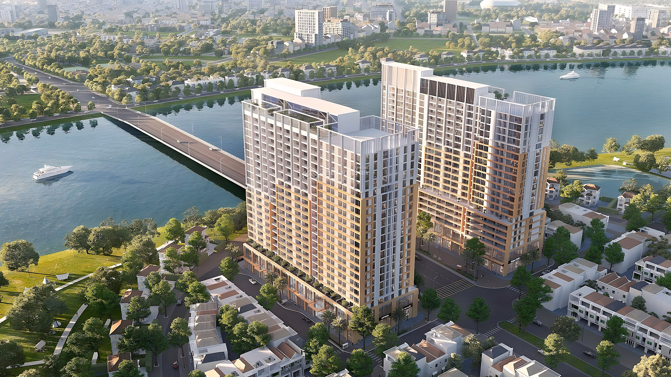 2-bedroom corner apartment with river view "final" original price of investor Sun Group