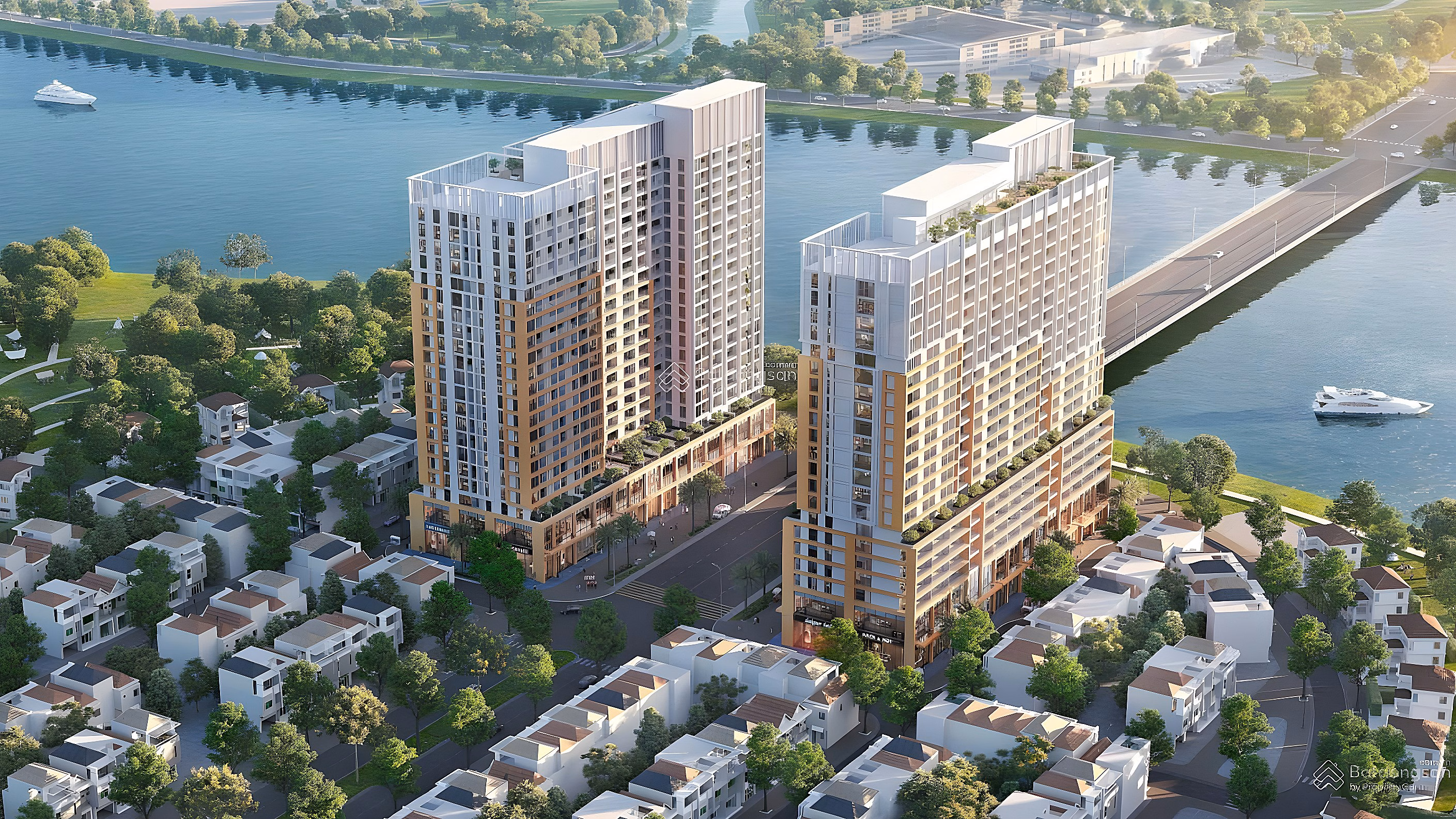 2-bedroom corner apartment with river view "final" original price of investor Sun Group