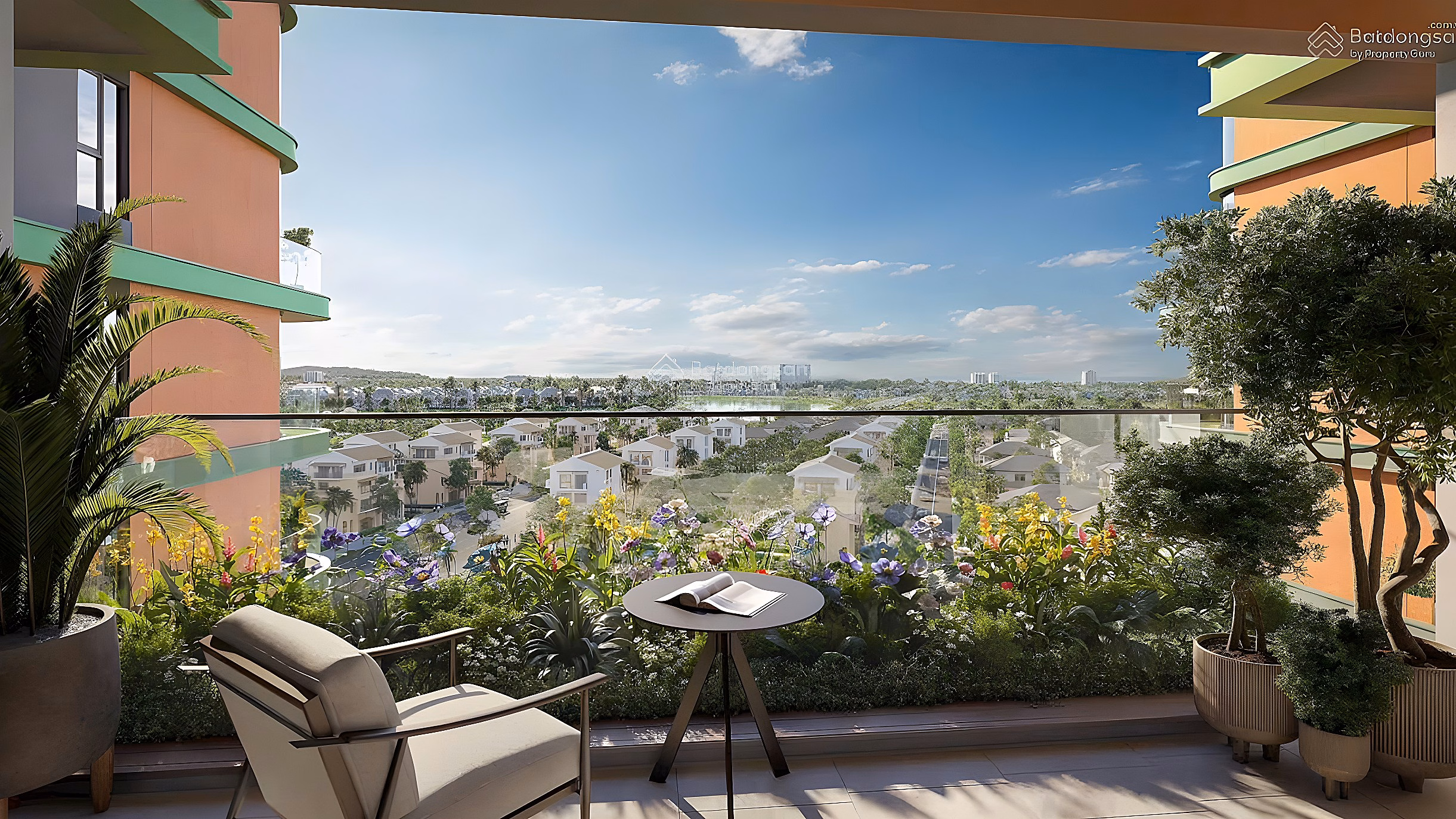 Pay 70% - only from 3.x billion to immediately own a 2-bedroom Fours Tower apartment, high floor