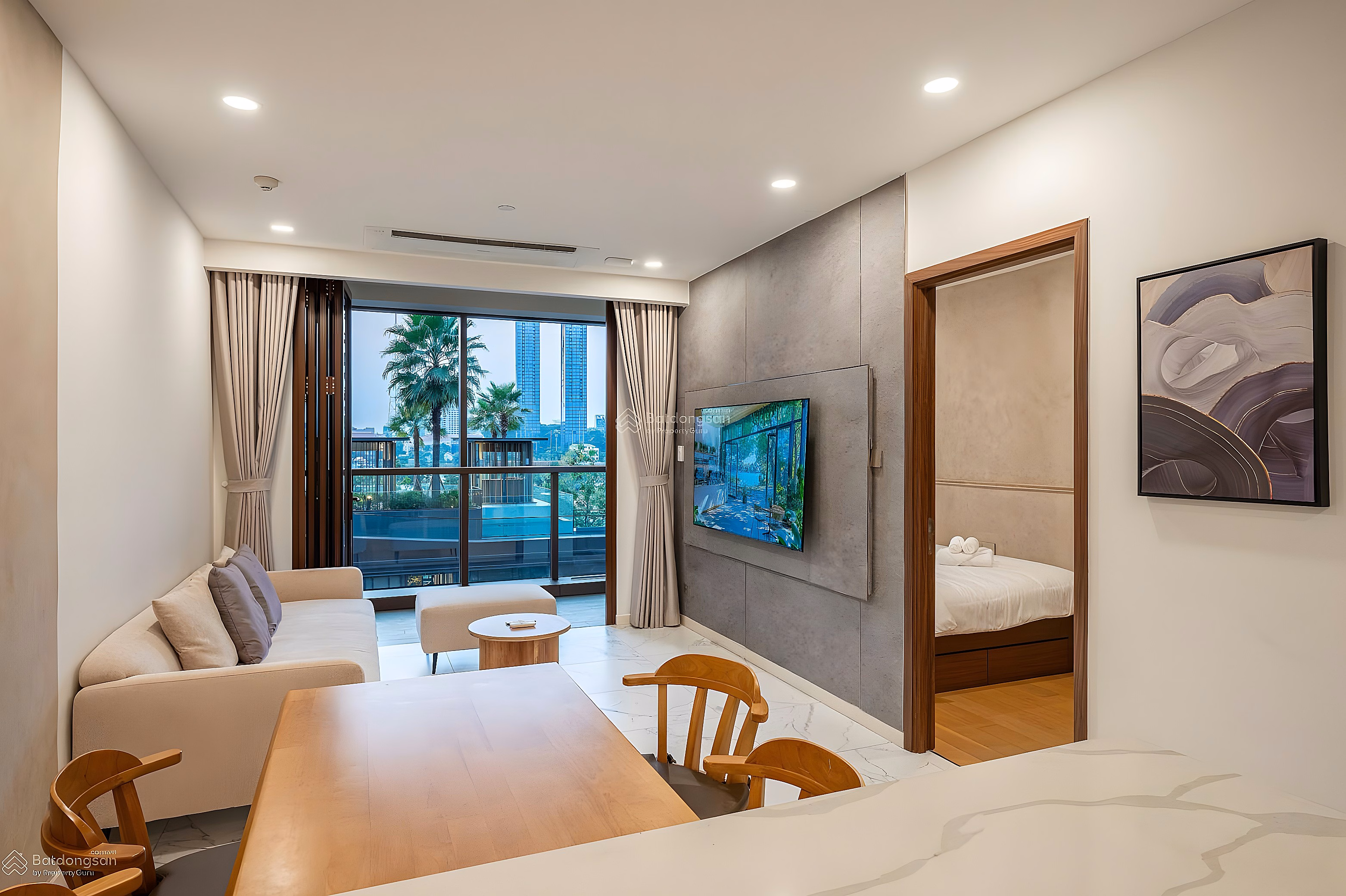 The Galleria Thu Thiem | Duplex garden view to watch fireworks | 100% real photo