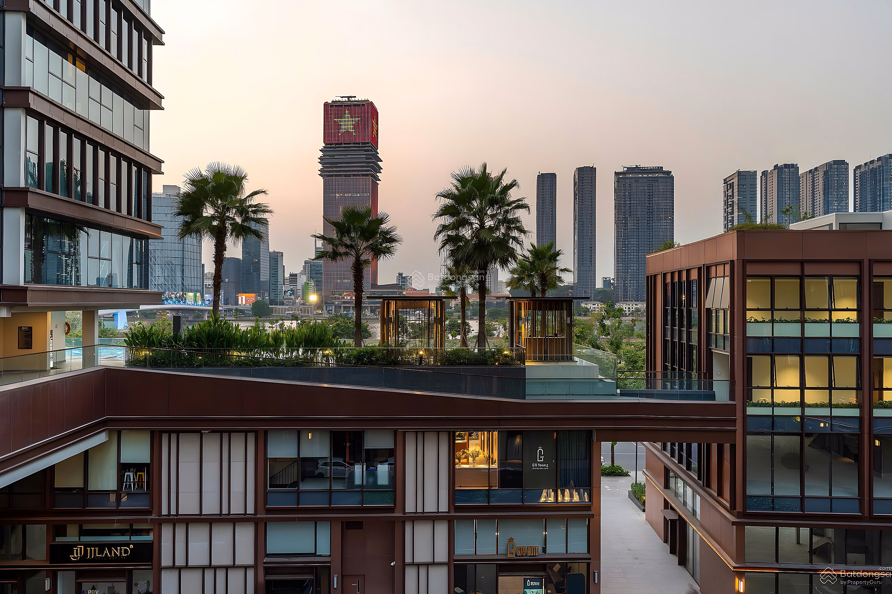 The Galleria Thu Thiem | Duplex garden view to watch fireworks | 100% real photo